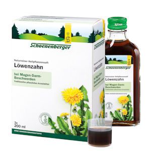 LÖWENZAHN SAFT Schoenenberger Heilpflanz.Säfte