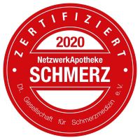 Siegel Netzwerk Apotheke schmerzzertifiziert